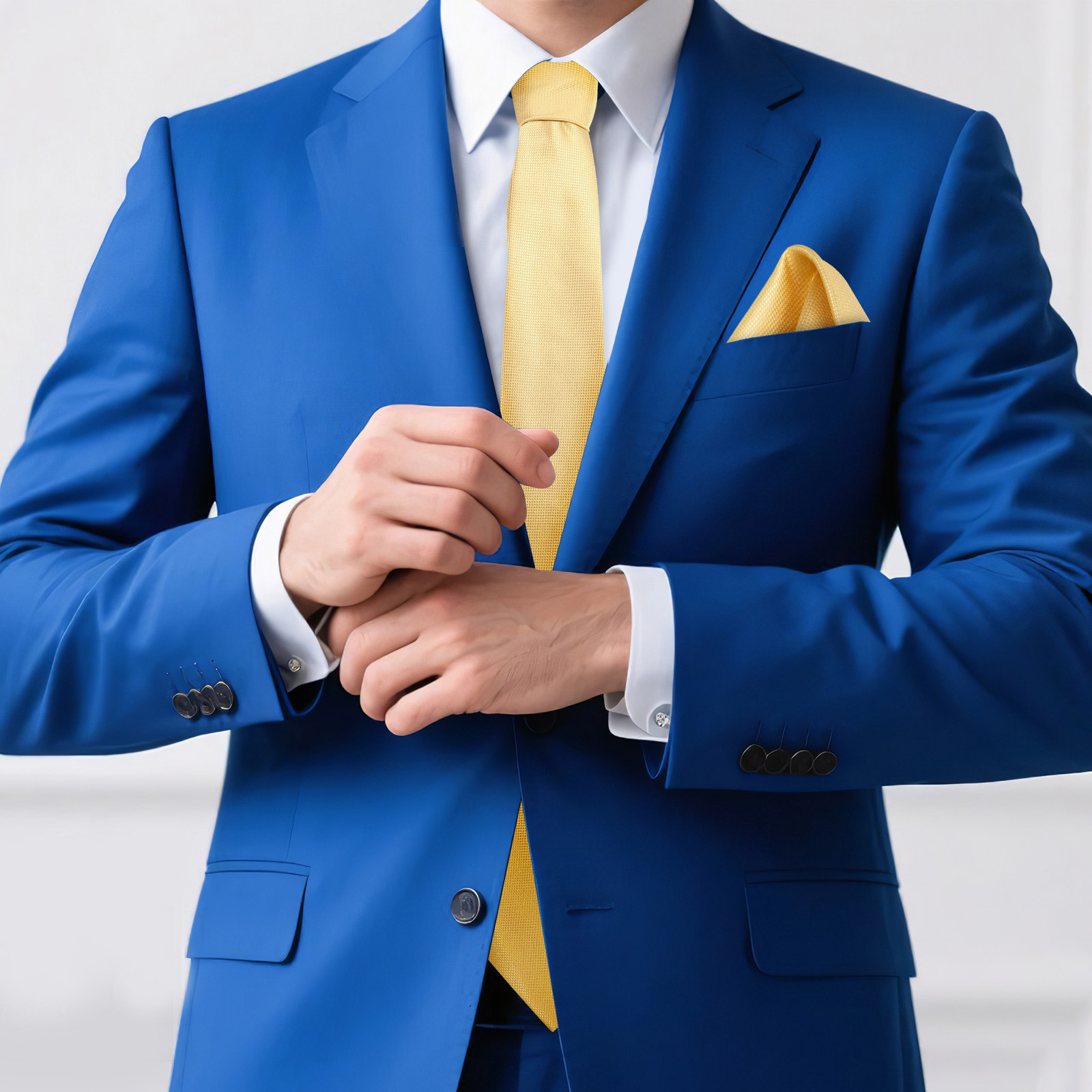 5 pcs Men'S Tie Set Necktie Po - огляд і ціна Pocket Square Set