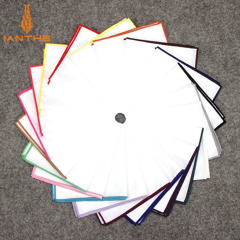 2018 Fashion Mens Cotton White - огляд і ціна Handkerchief Cotton Men