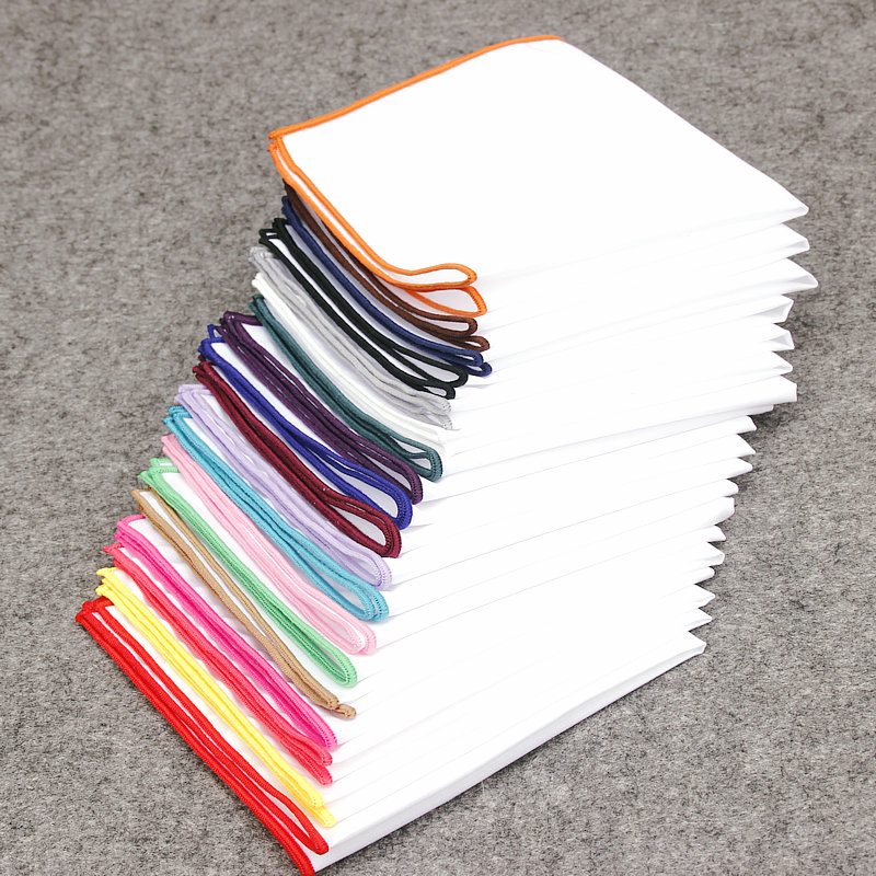 2018 Fashion Mens Cotton White - огляд і ціна Handkerchief Cotton Men