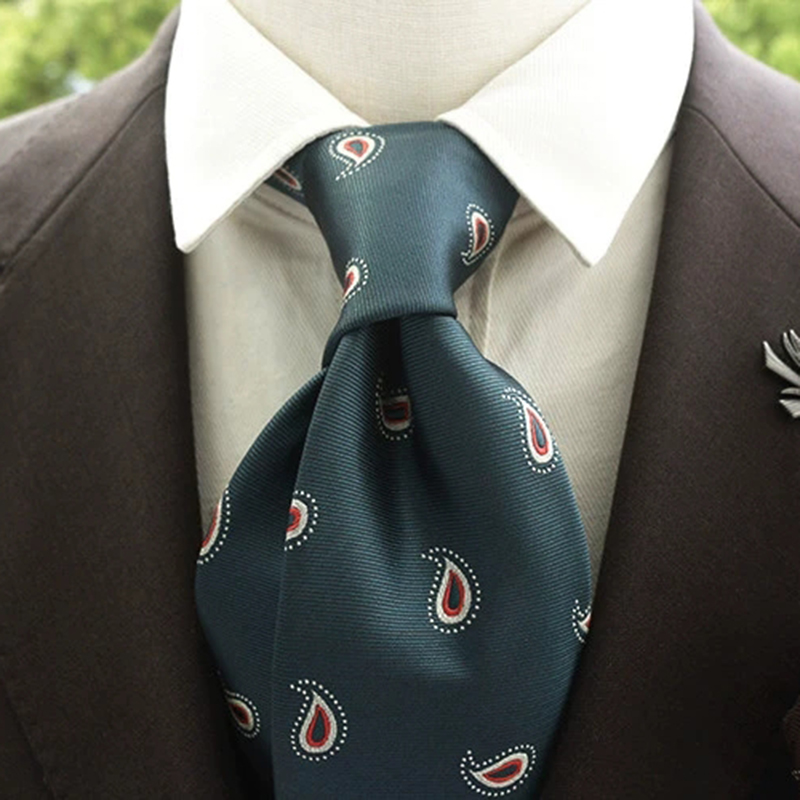 8cm Width New Formal Striped S - огляд і ціна Silk Tie Striped