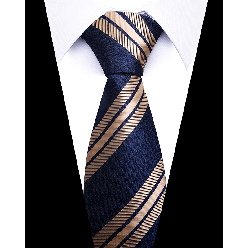 100% Silk Brand 8 cm Tie Men N - огляд і ціна Silk Tie Striped