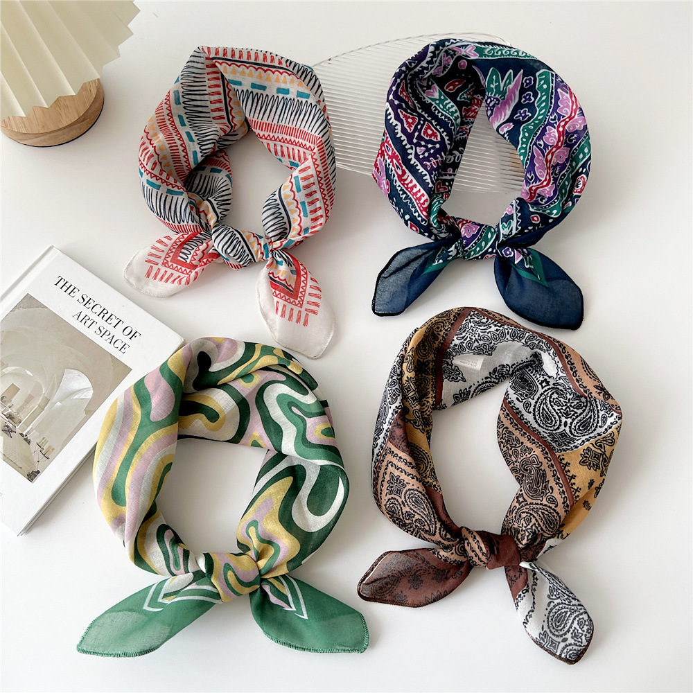 Fashion Cotton Scarf Women Flo - огляд і ціна Face Scarf Mask