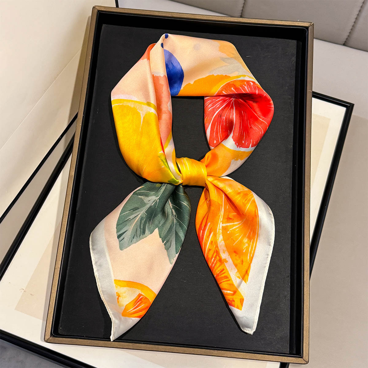 Fashion Lemon Fruit Pattern Sq - огляд і ціна Face Scarf Mask