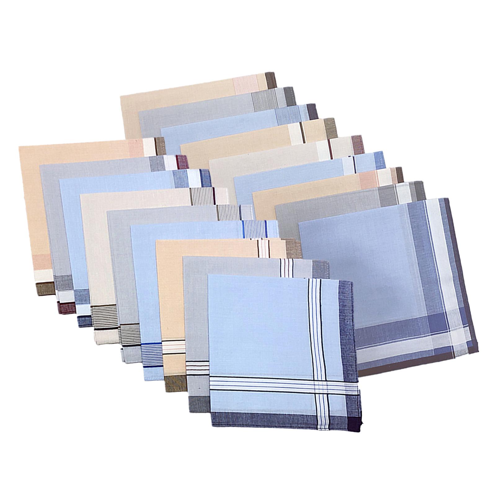 Cotton Men Handkerchiefs 16inc - огляд і ціна Handkerchief Cotton Men
